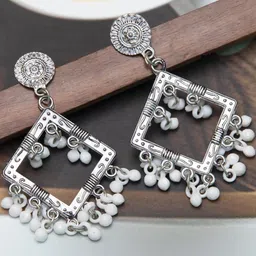Creative Frogs White Alloy Earrings-picture-19