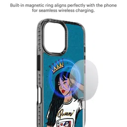 DailyObjects Quirky Printed iPhone 16 Plus Back Case Mobile Accessories image 2