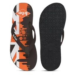 Lee Cooper Men Printed Rubber Thong Flip-Flops image 4