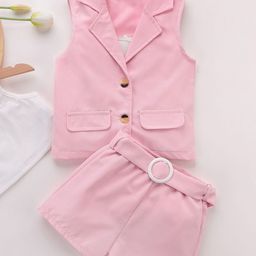 Mark & Mia Girls Top with Shorts-image-64