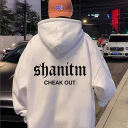 StyleCast x Revolte Men Printed Hooded Sweatshirt image 3