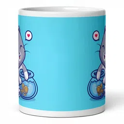 Mr UVD White Ceramic Cup image 5