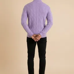 Mast & Harbour Men Cable Knit Pullover image 4