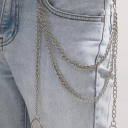 Its 4 You Silver-Toned Stainless Steel Necklace-picture-42