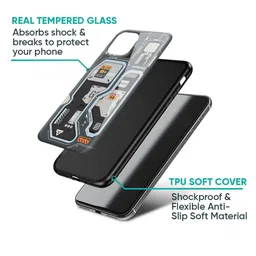 QRIOH Typography Printed iPhone 16 Pro Back Case Mobile Accessories image 3