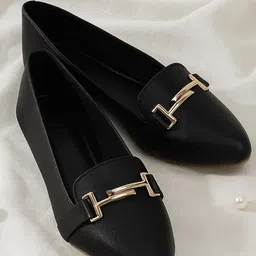 YASSIO Women Textured Loafers-image-7