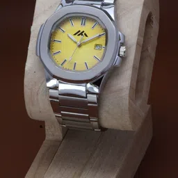 VIRAKTI Men Date function Chronograph Analogue Watch MEN-20-YELLOW(0617)-picture-36