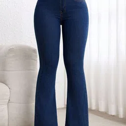 Aadvi Fashion Women Jean Bootcut High-Rise Stretchable Jeans-picture-22