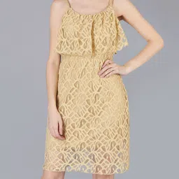 JAKANARY Jacquard A-Line Midi Dress image 2