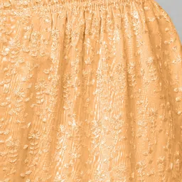 devara Women Relaxed Beige Viscose Rayon Trousers image 4