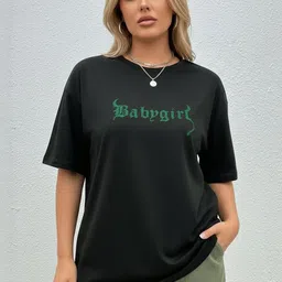 Calm Down Typography Printed Drop Shoulder Cotton T-shirt-picture-36