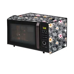 the furnishing tree PVC Waterproof Microwave Oven Cover Compatible for LG 28L MC2886BPUM Floral Pat-picture-25