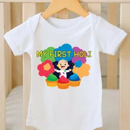 Lillypupp Infants Printed Pure Cotton Bodysuit image 4