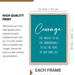 Kotart Brown 6 Piece Wooden Abstract Wall Art image 2