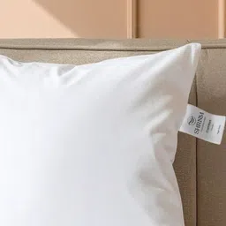 SHRNM Comfort Collection White Solid High Firm Pillow image 2