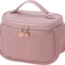 sprkgem Women Pink Cosmetic Bag image 3
