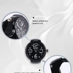 RHOSYN Unisex Analogue Finger Ring Watch image 4