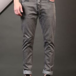 V-Mart Men Regular Fit Mid-Rise Light Fade Cotton Jeans-picture-32