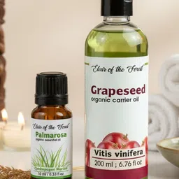 ELIXIR OF THE FOREST Set Of 2 Palmarosa Essential Oil -15 ml & Grapeseed Oil - 200 ml-picture-40