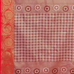 Leelavati Ethnic Motifs Woven Design Zari Kanjeevaram Saree image 5