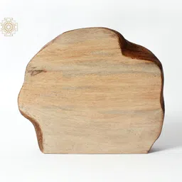 Exotic India Brown Wooden 11" Live Edge Wall Shelf image 2