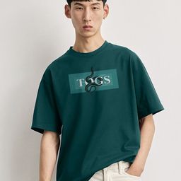 TOGS & TERRE Men Typography Printed Organic Cotton T-shirt-picture-43