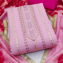 Ishin Embroidered Unstitched Dress Material-picture-39