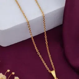 SZN Set Of 2 Gold-Plated Enamelled Minimal Chains image 2