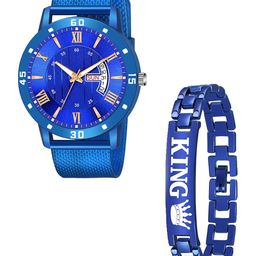 CSAMON Men Analogue Watch With Bracelet Blue Safar DayDate King bracelet-picture-41