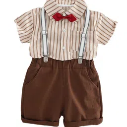 StyleCast x Revolte Boys Striped Shirt with Shorts-picture-47