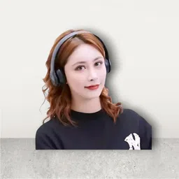 house of common Studio-Quality Microphone Headphones with Great Sound & Battery_N5 Bluetooth & Wired Headset image 1