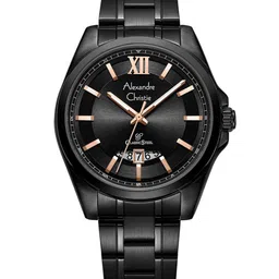 Alexandre Christie Men Dial & Stainless Steel Bracelet Style Straps Analogue Watch 8659MDBIPBARG-picture-23