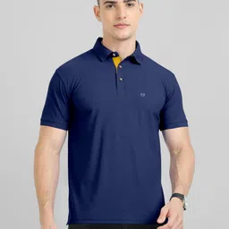 Triptee Men Polo Collar Pure Cotton T-shirt-picture-18
