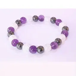 Divine souvenirs Unisex Artificial Beaded Elasticated Bracelet-picture-18