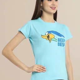 Moda Rapido Cotton Looney Tunes Printed Short Sleeves T-shirt image 3