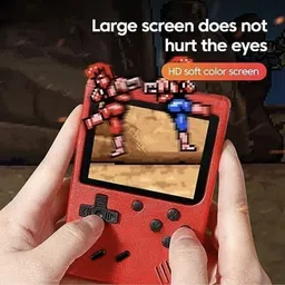 Snuggle Boxes SUP Handheld Console with 400 In 1,Academy Edition(RED) Special Edition image 3