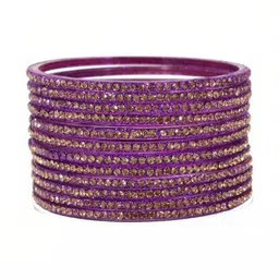 SAND Set Of 12 Zircon-Studded Bangles image 2