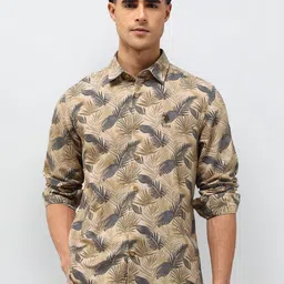 U.S. Polo Assn. Denim Co. Men Regular Fit Floral Printed Spread Collar Casual Shirt-picture-35