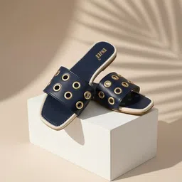 Enjee Women Open Toe Flats image 5