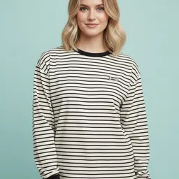 DressBerry Women Striped Sweatshirt-picture-30