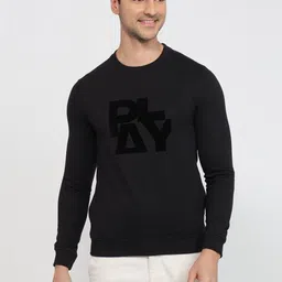 Park Avenue Men Printed Sweatshirt-image-56