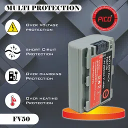 Pico PICO_BATTERY FV50 (GREY) Camera Battery Charger image 2