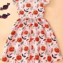 INCLUD Kids Abstract Print Fit & Flare Dress image 2