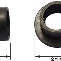 vayal irrigations 16 mm Drip Irrigation Rubber Grommet/ Washer/ Bush | Netafinm Type | Pack Of 100 Drip Irrigation Kit image 2