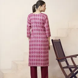 SHREE LAXMINARAYAN EXPORT Printed Calf-Length Kurta image 2