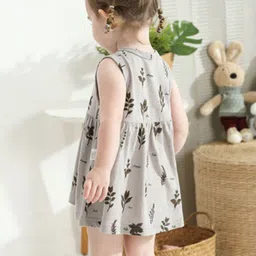 LULU & SKY Floral Print Fit & Flare Dress image 5