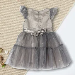 max Flutter Sleeve Fit & Flare Dress image 3