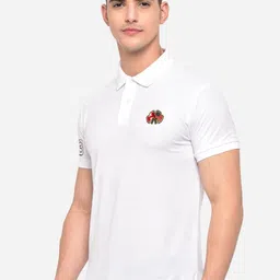 MERRIMENT Men Polo Collar T-shirt image 4