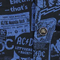 Lil Tomatoes Boys Printed Cotton Nehru Jacket image 3