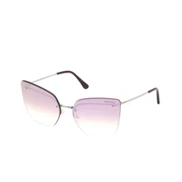 Tom Ford Women Purple Lens & Silver-Toned Butterfly Sunglasses with-picture-14